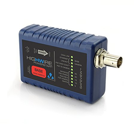 Richtigkeit Powerstar Boden Ethernet und PoE über Koax-Konverter