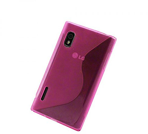 Silikonhülle S-Line für LG Optimus L5 E610/P612 rosa