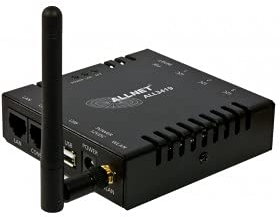 ALLNET MSR Zentrale ALL3419 inkl. 3 Sensor Ports & WLAN & Temperaturfühler ALL3006 für IP Gebäude Automation