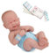 JC Toys La Newborn Boutique – Realistische 35,6 cm anatomisch korrekte Babypuppe für echte Jungen – Alle Vinyl First Tear entworfen von Berenguer