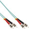 InLine 81505O LWL Duplex Kabel, ST/ST, 50/125µm, OM3, 5m