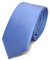 TigerTie Herren Krawatte 6 cm schmale Satin Tie in blau hellblau babyblau einfarbig uni Business, festliche Veranstaltungen und Freizeit
