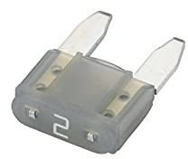 HELLA 8JS 728 596-081 Sicherung - Mini-Flachstecksicherung - 2A - grau - Menge: 50
