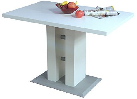 Säulentisch Luxor II Farbe: Weiß