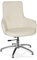 hjh OFFICE 670580 Lounge-Sessel Shake 300 Kunstleder Weiß moderner Sessel, Clubsessel, Cocktailsessel, höhenverstellbar