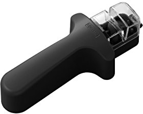 Kyocera RSN-20BK, Afilador de cuchillos en rollo céramica para cuchillas de acero, manual, para uso con la mano derecha o izquierda