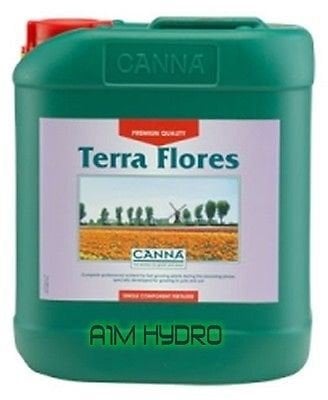 Canna Terra Flores Pflanzennährstoffe, Hydrokultur, 5 l
