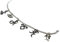 Runen-Charm, Armband, „Mortal Instruments“, „City of Bones“