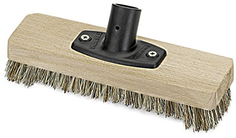 Schrubber Union 22cm m.Powerstick u.Bart, Holz