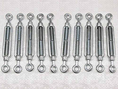 x10 M6 Eye to Eye Straining Screw Turnbuckle