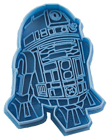 Cuticuter Star Wars R2D2 Cookie Cutter, Blue, 8 x 7 x 1.5 cm