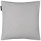LINUM Annabell Elegant Kissenhülle 40x40 cm, 100% Baumwolle, Maschinenwaschbar, Hellgrau