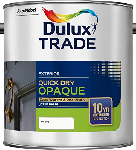 Dulux Trade Weathershield Quick Dry Opaque White 2.5L