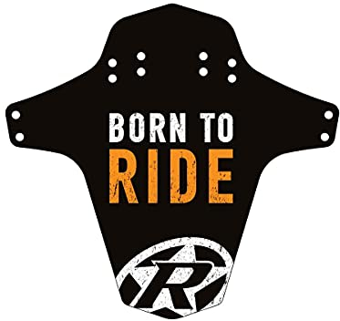 Reverse Mudguard Schutzblech Born to Ride, Fox orange