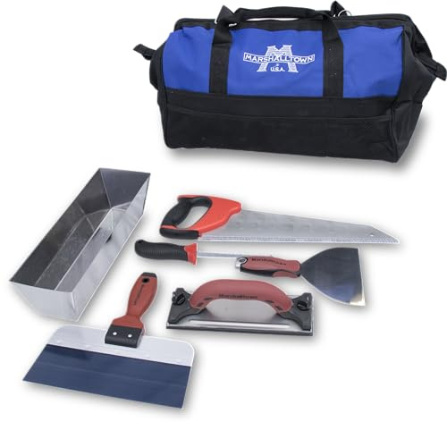 Marshalltown DTK4 Drywall Tool Kit with 20-Inch Nylon Tool Bag