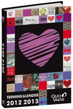 Love & Peace, Schülerkalender 2017/2018: Agenda - Diary - Terminkalender. Kalendarium m. 1 Tag pro Seite. Von August bis August des folgenden Jahres