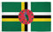 AZ FLAG - Flagge Dominica - 150x90 cm - Commonwealth Dominica Fahne 100% Polyester mit Messing-Ösen - 110g