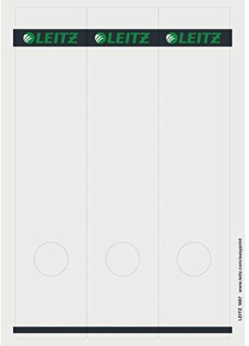 Rückenschild lang breit grau LEITZ 1687-00-85 SK 25x3ST