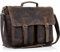 KomalC 16 Inch Leather briefcase Laptop Messenger Bags for Men and Women Best Office Satchel Bag (Messenger Bag)