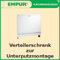Buderus / Empur Unterputz Verteilerschrank Exclusiv für Fußbodenheizung Breite 520 - 1120 mm, Breite / Nischenbreite:720 x 740 mm