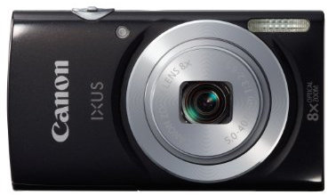 Canon Ixus 145 Appareil Photo numérique Compact Ecran 2,7'' (6,9 cm) 16 Mpix Zoom Optique 8X USB Noir