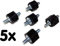 Halterung für Kraftstoffpumpe M6 Gummipuffer 191201256 Halter Puffer
