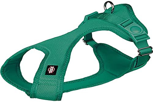 Trixie Soft Hundegeschirr, 30–45 cm x 15 mm, Petrol