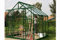 Vitavia Gewächshaus Uranus - Ausführung:6700 ESG 3 mm Grün, Fläche:ca. 6,7 m², Fenster:2, Maße:257 x 258 cm, Sockel:255 x 255 cm,