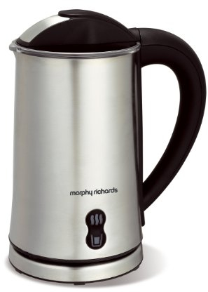 Morphy Richards 47560 Nero, Acciaio inossidabile montalatte