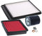 BESTPRICE Inspektionspaket Filterset mit 1x Ölfilter; 1x Luftfilter; 1x Innenraumfilter (Pollenfilter); 1x Ölablassschraube inkl. Dichtring, KOMPATIBEL MIT - NISSAN MICRA II (K11)