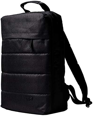 Cocoon TECH - Laptop Rucksack mit besonderem Organisationssystem / Praktischer Backpack für Laptops / Daypack / Rucksack für Tablet, Laptop / 2 Reißverschlussfächer / Schwarz - 10 Zoll & 16 Zoll