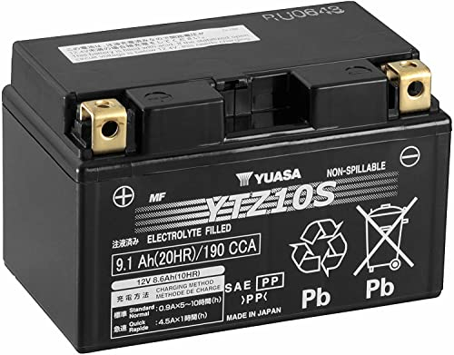 YTZ10-S YTZ10S Batterie YTZ10S Yamaha MT-07 MT-09 T-MAX 500 YZF R1 FZ8