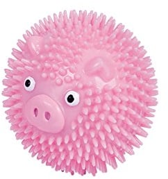 Nobby TPR Noppen Ball Pig, pink 6,5 cm, 1 Stück