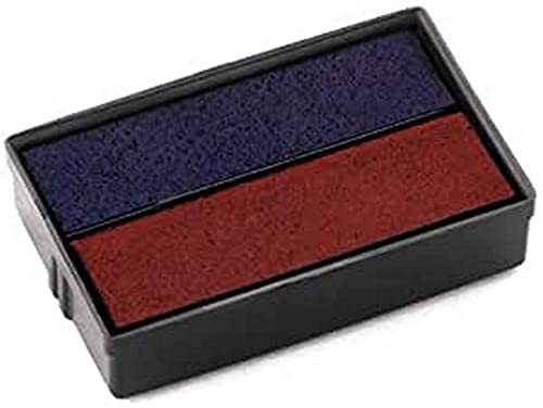 EM30491 Colop E / 10/2 Ersatzkissen Blau / Rot Pk 2