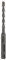 Bosch Professional Broca SDS-Quick (4 x 40 x 85 mm), Color : 4 mm