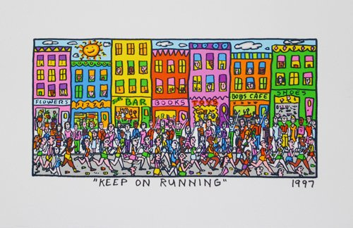 Galerie-F James Rizzi: Keep On Running