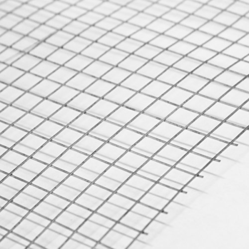 Suregreen Galvanised Welded Wire Mesh Panels | 19 Gauge | 10 Pack | 0.91m x 0.60m | 1 Holes
