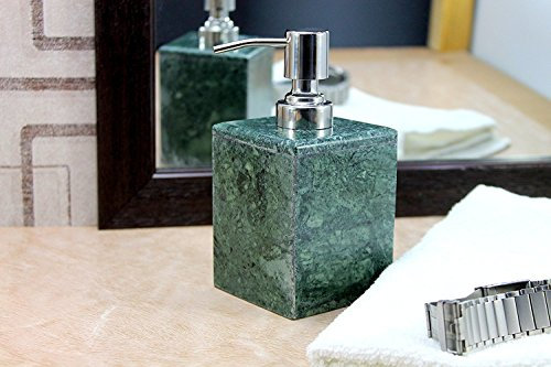 KLEO Marmor Steinseifenspender seifenspender Flüssigseifenspender - luxuriöse Badaccessoires-Kollektion - Marble Stone Soap Dispenser/Lotion Dispenser