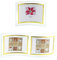 IDEAL Verona Glas Bilderrahmen 10x15 cm 13x18 cm 15x20 cm Bilder gebogen Foto Rahmen: Farbe: Gold Quer | Format: 13x18