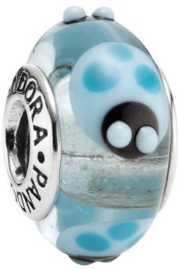 Pandora 790654 - Abalorio de Plata de Ley con Cristal