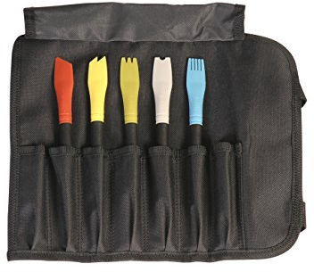 Mercer Culinary Silicone Brush Set, 6 Pieces, 12x12x3 cm