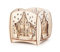 Dregeno Erzgebirge - Teelichthalter mit 3D-Motiv Dresdner Frauenkirche und Striezelkinder