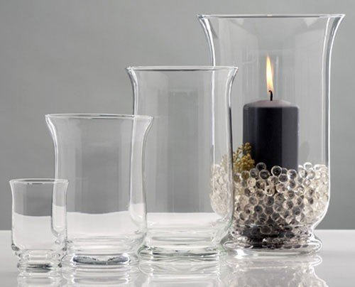 Sandra Rich Fackeln und Laternen, Windlicht, Glas, transparent, 108 x 10.8 x 15 cm, 360068