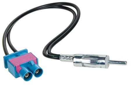 ACV 1524-09 DIN Doppel Fakra Antennenadapter für Audi/Seat/Skoda/VW