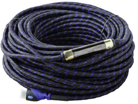 MutecPower High Speed 30 meter HDMI 1.4a Cable with Ethernet - Supports 3D & Audio Return Channel - Full HD and Built in Booster - 30M male to male cable