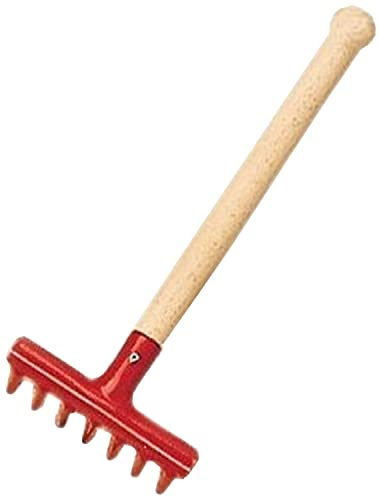 Glückskäfer 535224 Mini-Rechen 24 cm rot