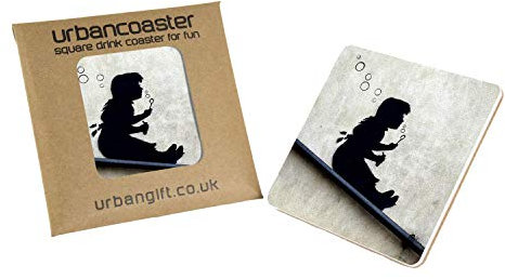 Banksy Bubble Girl Sous-verre