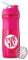 PURYA! SHAKER Fitness Water Bottle for Protein Shakes and Sports Drinks, Optimal Mixing thanks to Blender-Ball, BPA Free and Shatterproof, Pink, 828 ml