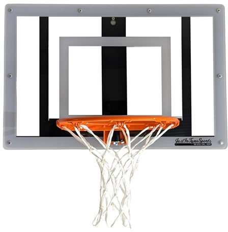 JustInTymeSports Mini Pro 2.0 Basketballkorb zur Wandmontage