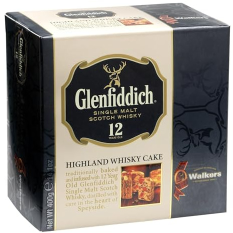 Walkers Shortbread Glenfiddich Whisky Cake 400g, 1er Pack (1 x 400 g)